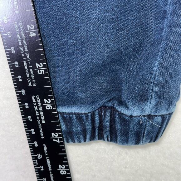 American Eagle Jeans Womens Size 000 Next Level Stretch Elastic Waist Cuff 22x27 - Picture 15 of 16